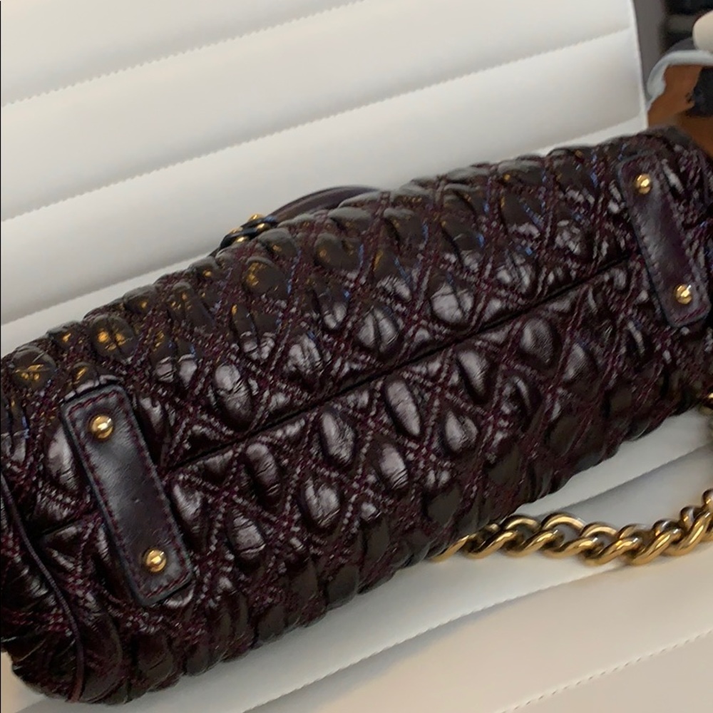 NEW Marc Jacobs Stam Quilted Leather Satchel - Picture 8 of 8